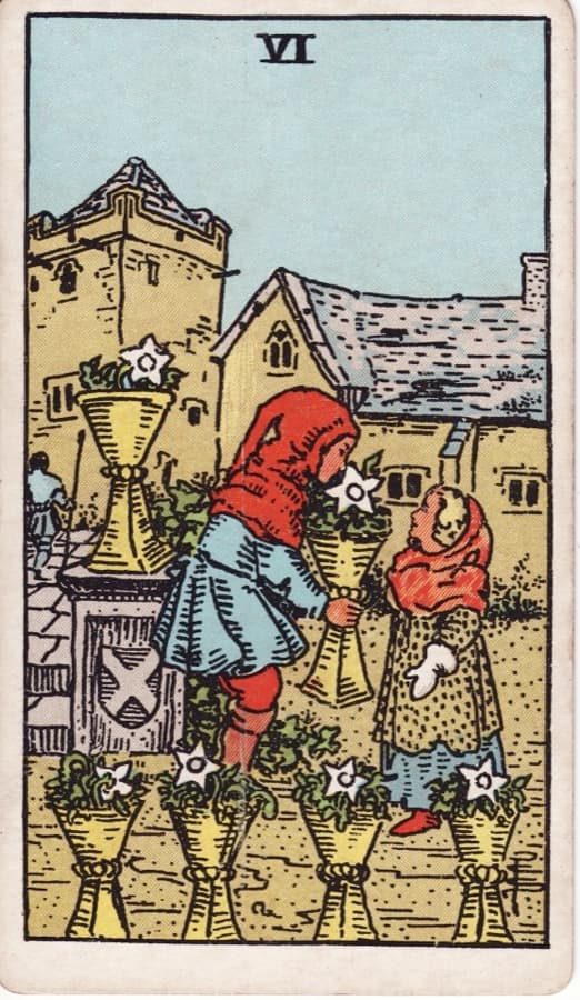 カップの6（Six of Cups）