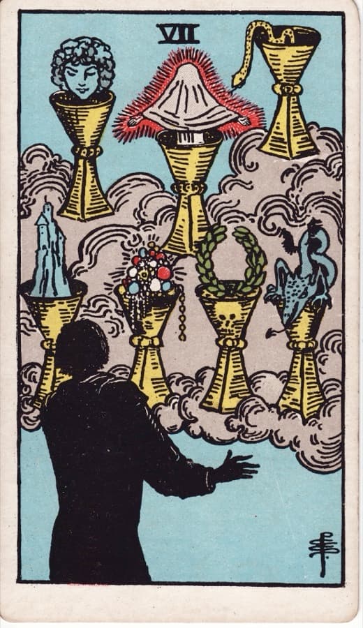 カップの7（Seven of Cups）