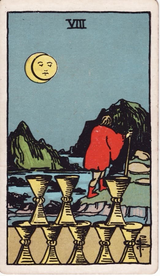 カップの8（Eight of Cups）