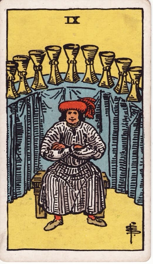 カップの9（Nine of Cups）