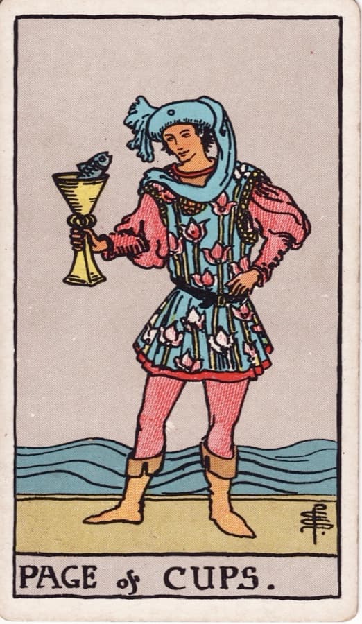カップのペイジ（Page of Cups）