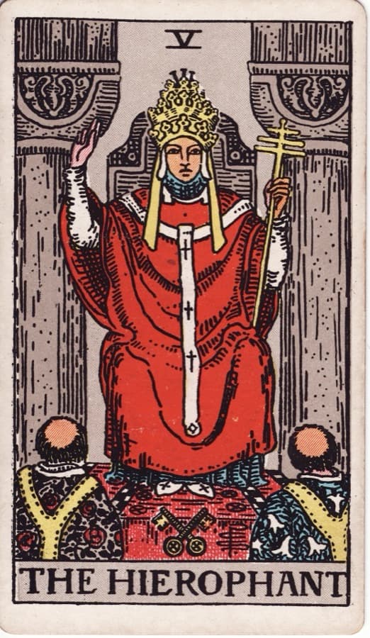 法王（The Hierophant）