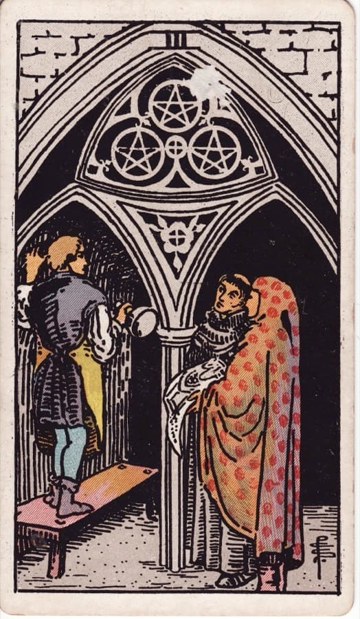 ペンタクルの3（Three of Pentacles）