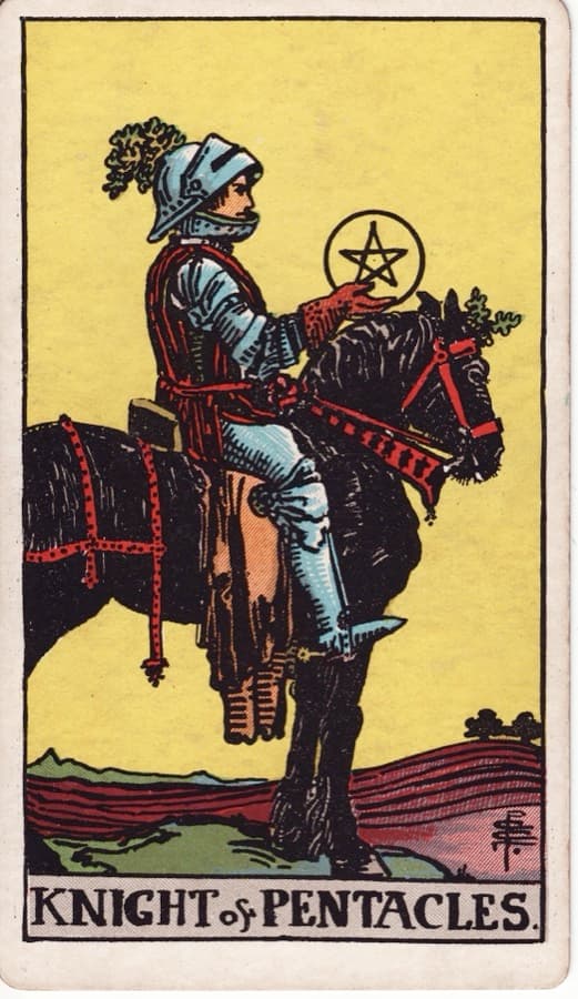 ペンタクルのナイト（Knight of Pentacles）