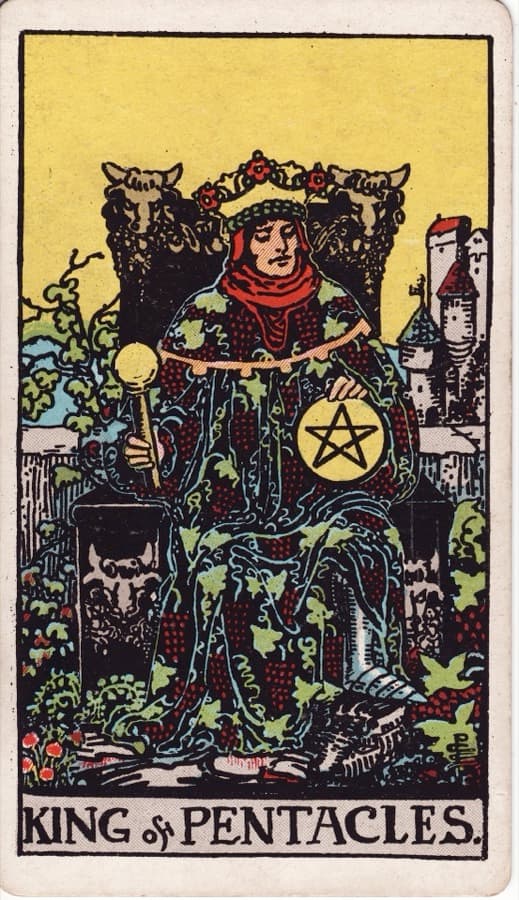 ペンタクルのキング（King of Pentacles）