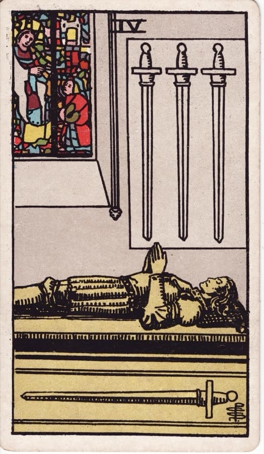 ソードの4（Four of Swords）