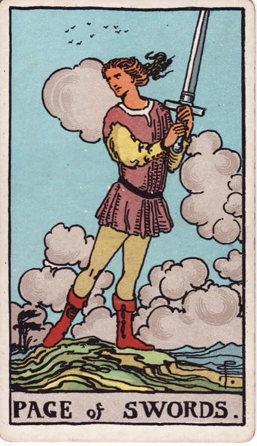 ソードのペイジ（Page of Swords）