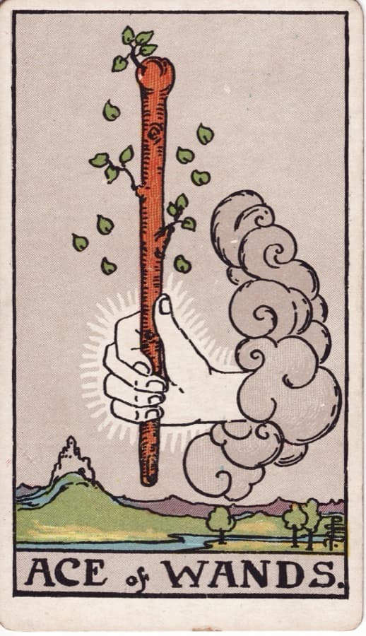 ワンドのエース（Ace of Wands）