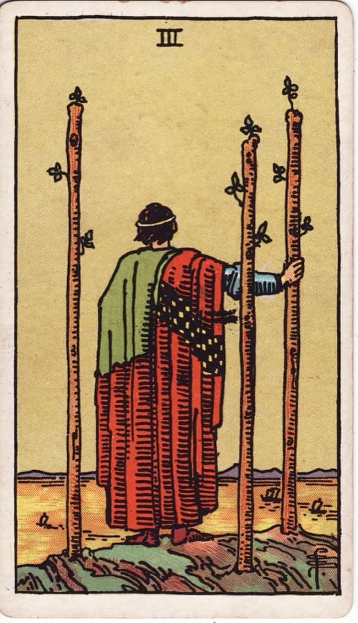 ワンドの3（Three of Wands）
