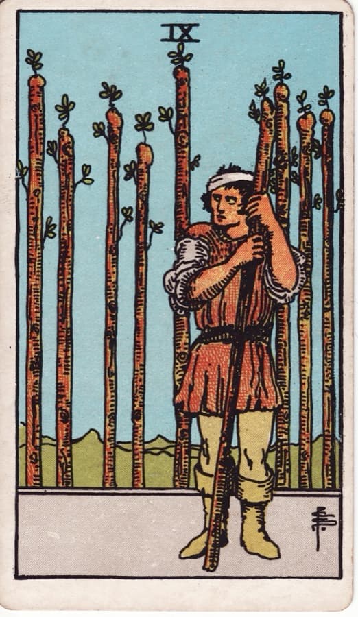 ワンドの9（Nine of Wands）