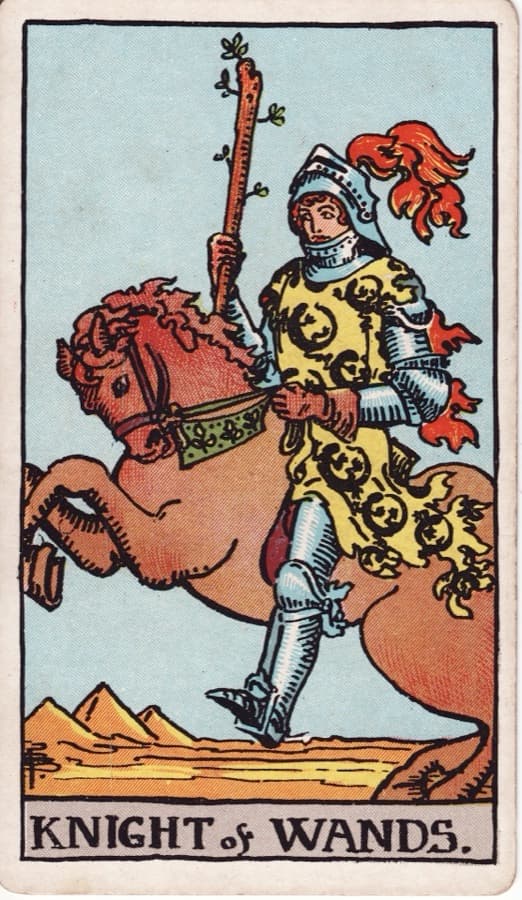ワンドのナイト（Knight of Wands）