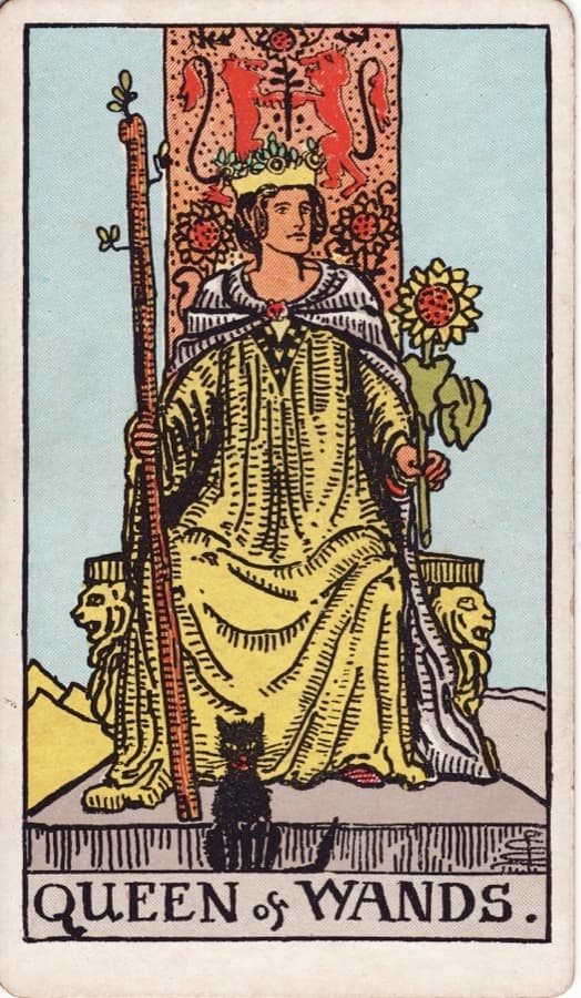 ワンドのクイーン（Queen of Wands）