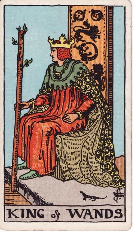 ワンドのキング（King of Wands）